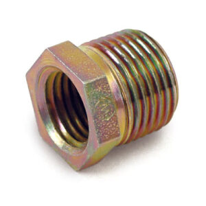 Bushing, 1/2" M x 3/8" F, High PSI Steel